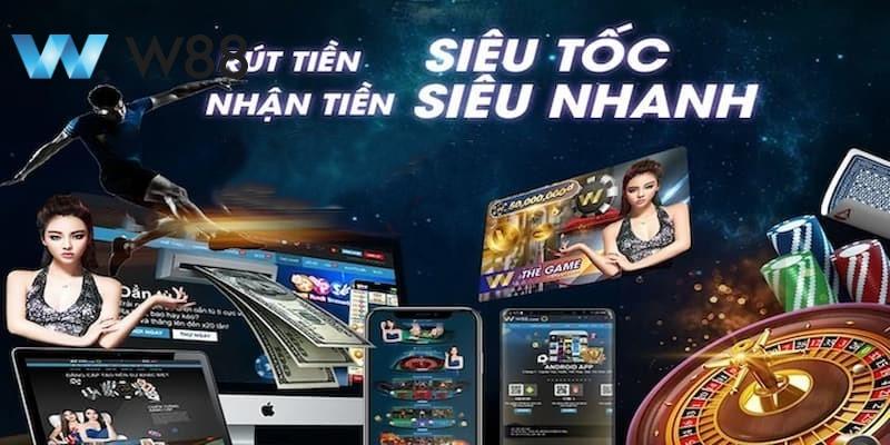 Một số lưu ý để đảm bảo an toàn khi rút tiền W88